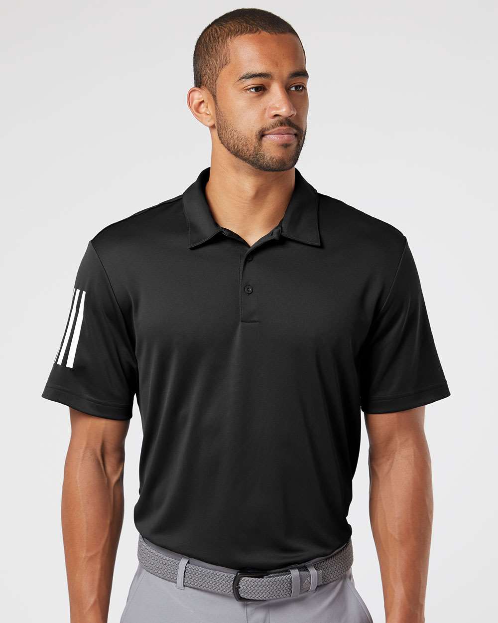 Custom Embroidery - Adidas - Floating 3-Stripes Polo - A480