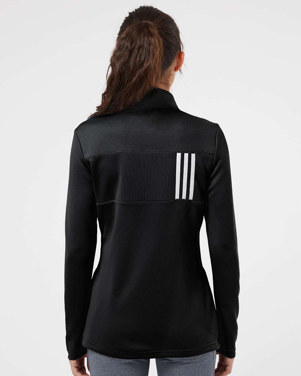 Custom Embroidery - Adidas - Women's 3-Stripes Double Knit Full-Zip - A483