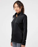 Custom Embroidery - Adidas - Women's 3-Stripes Double Knit Full-Zip - A483