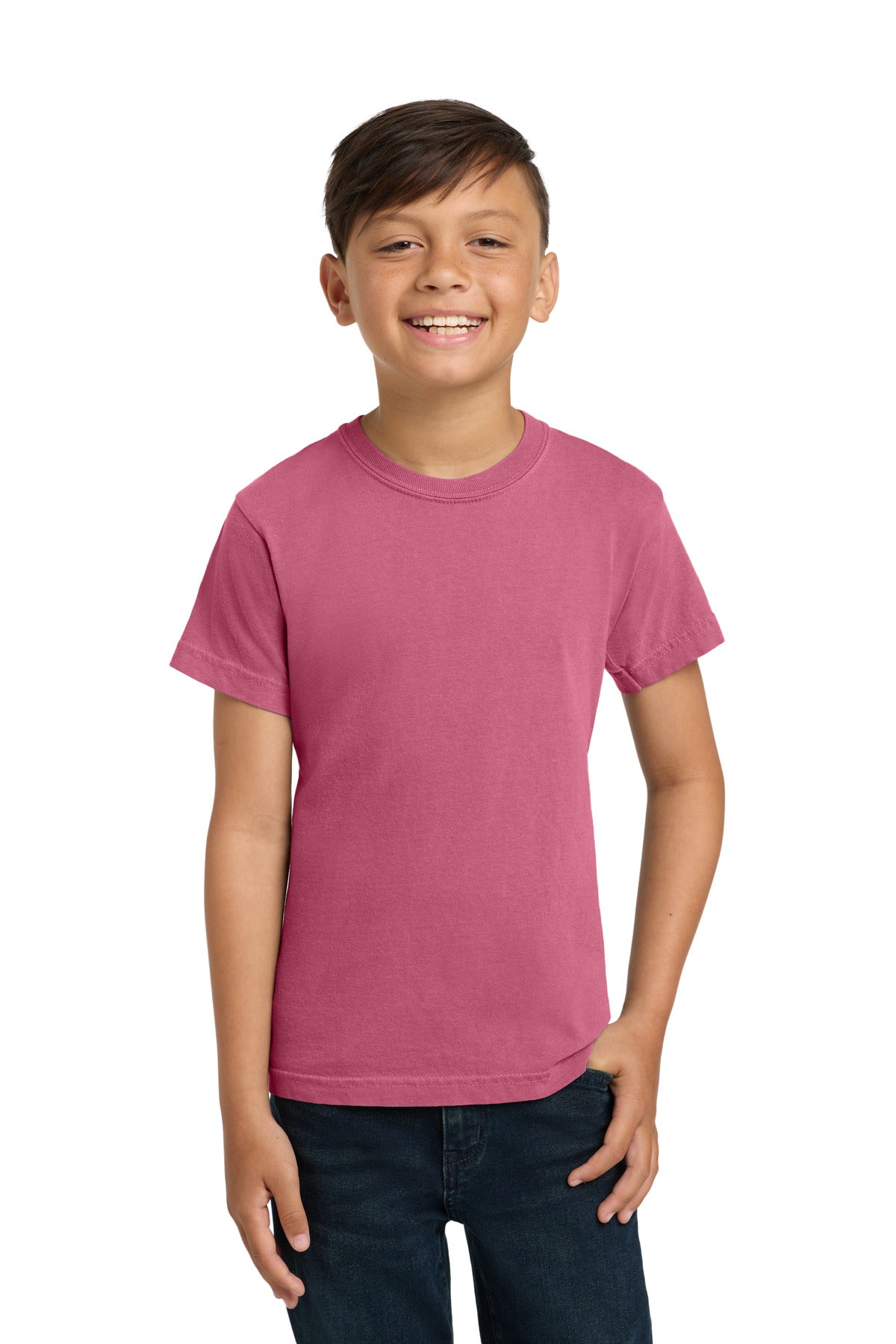 Custom Embroidery or DTF Print - COMFORT COLORS  ®  Youth Heavyweight Ring Spun Tee. 9018