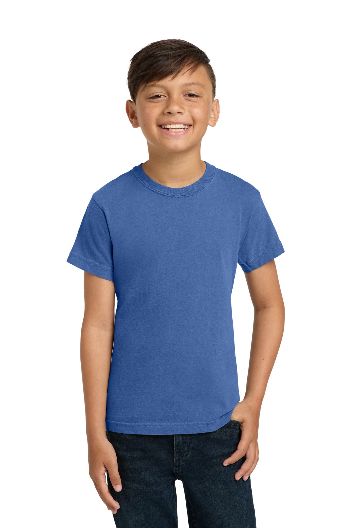 Custom Embroidery or DTF Print - COMFORT COLORS  ®  Youth Heavyweight Ring Spun Tee. 9018