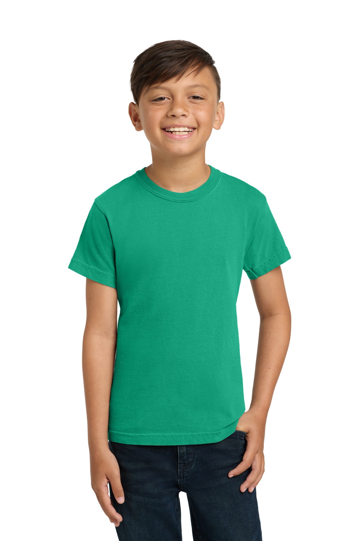 Custom Embroidery or DTF Print - COMFORT COLORS  ®  Youth Heavyweight Ring Spun Tee. 9018