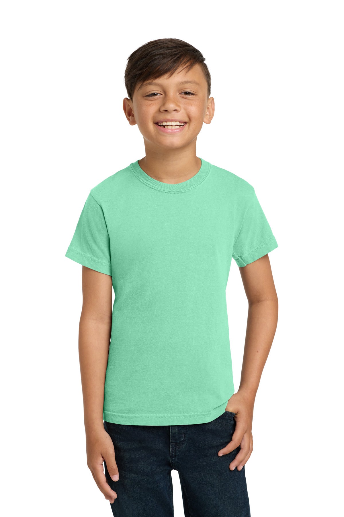 Custom Embroidery or DTF Print - COMFORT COLORS  ®  Youth Heavyweight Ring Spun Tee. 9018