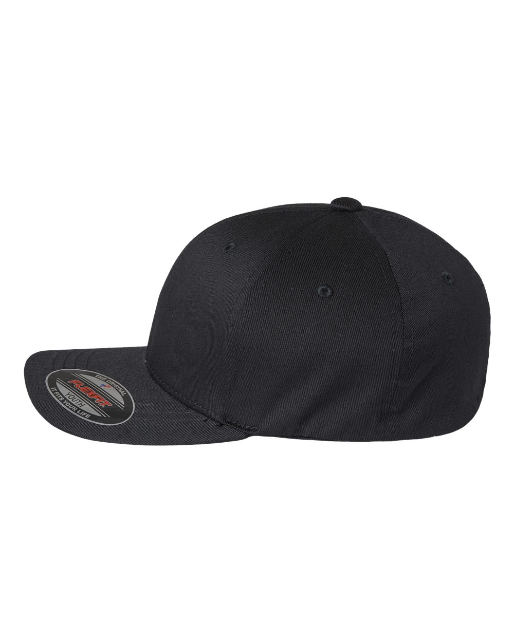 Custom Embroidery - Flexfit - Youth Cotton Blend Cap - 6277Y