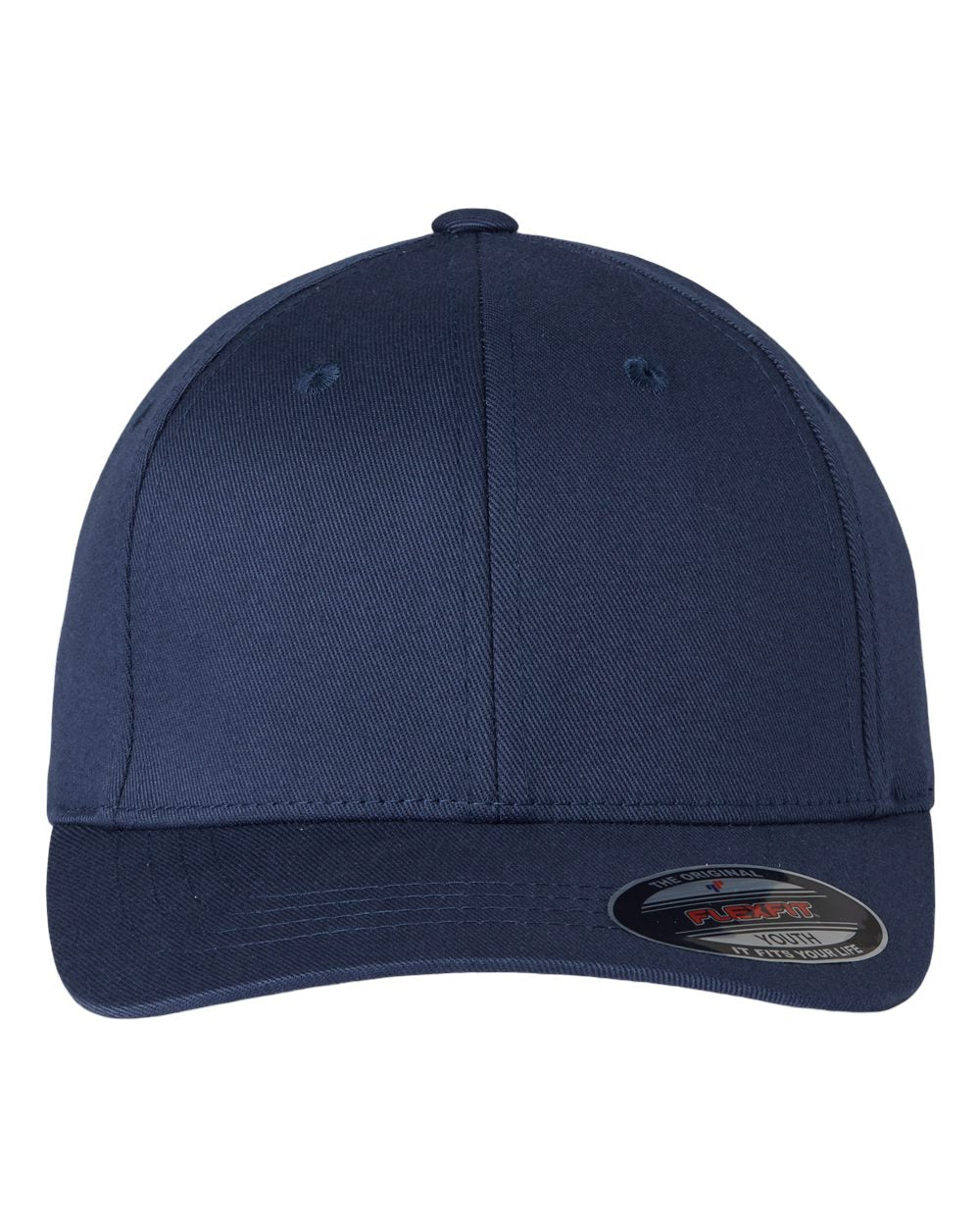 Custom Embroidery - Flexfit - Youth Cotton Blend Cap - 6277Y