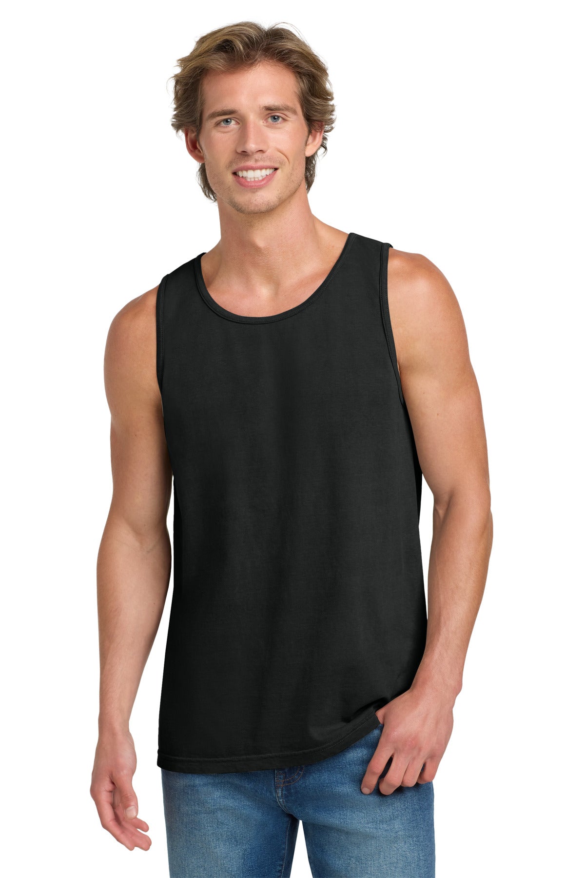 Custom Embroidery or DTF Print - COMFORT COLORS  ®  Heavyweight Ring Spun Tank Top. 9360