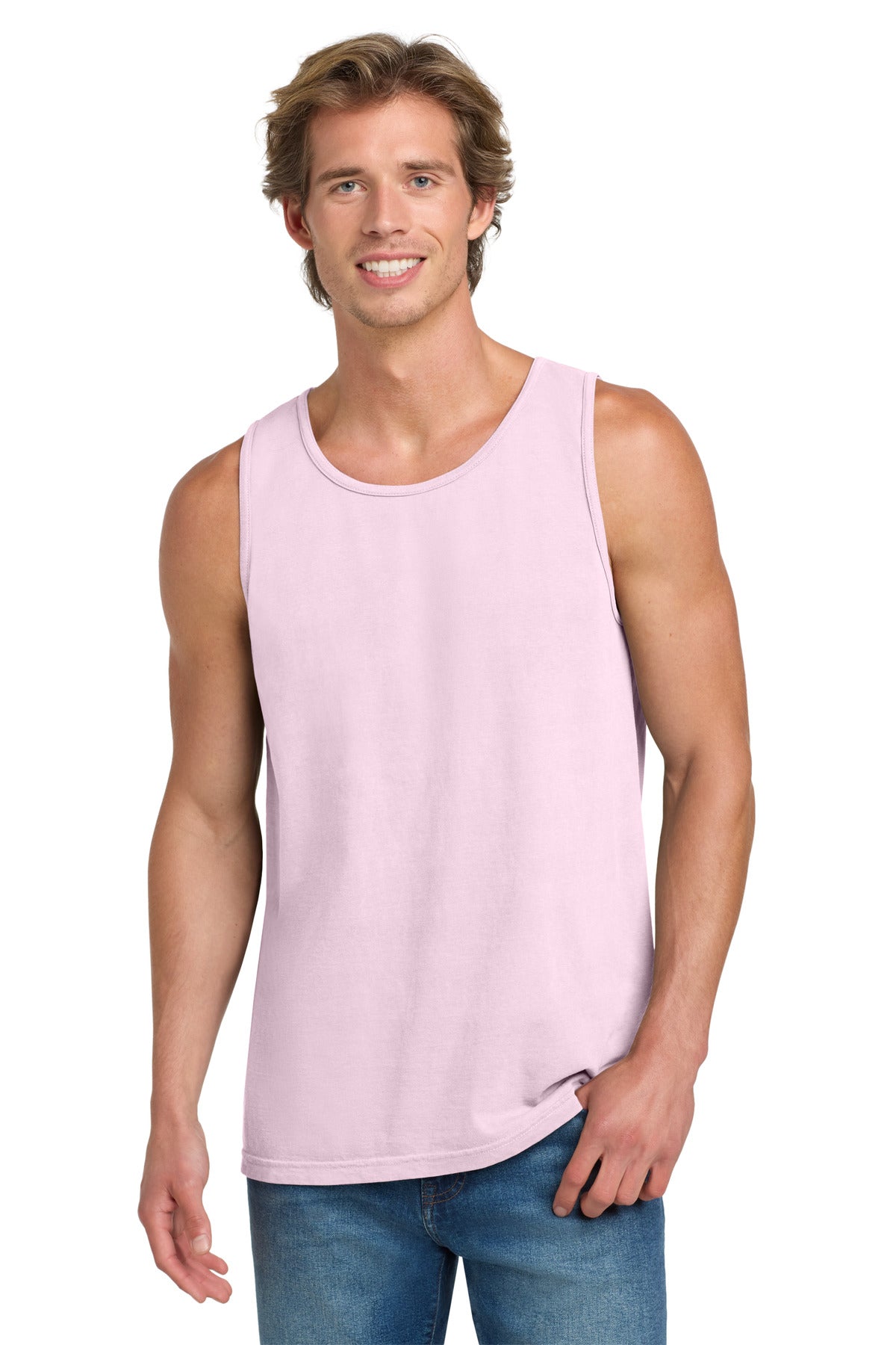 Custom Embroidery or DTF Print - COMFORT COLORS  ®  Heavyweight Ring Spun Tank Top. 9360