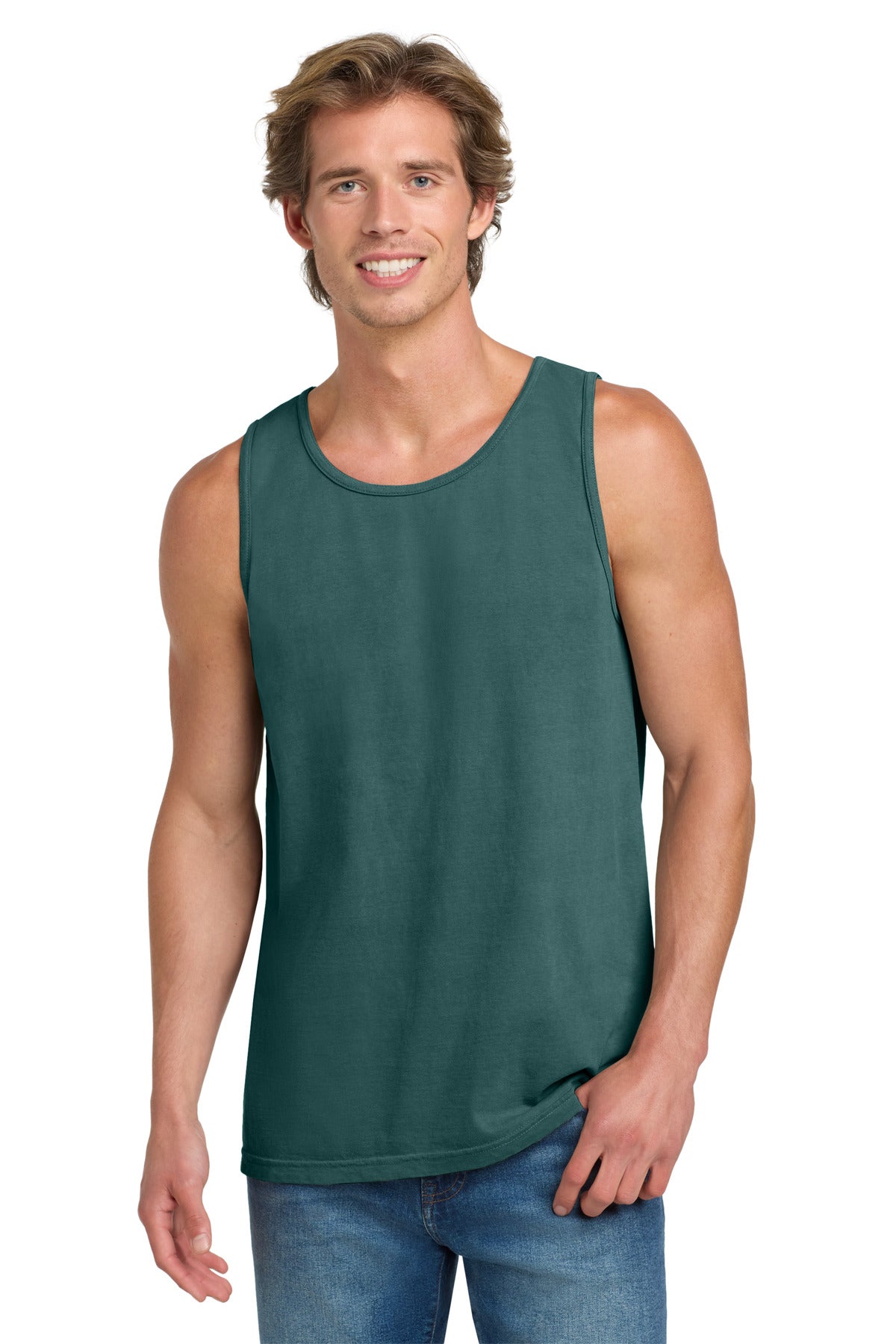 Custom Embroidery or DTF Print - COMFORT COLORS  ®  Heavyweight Ring Spun Tank Top. 9360