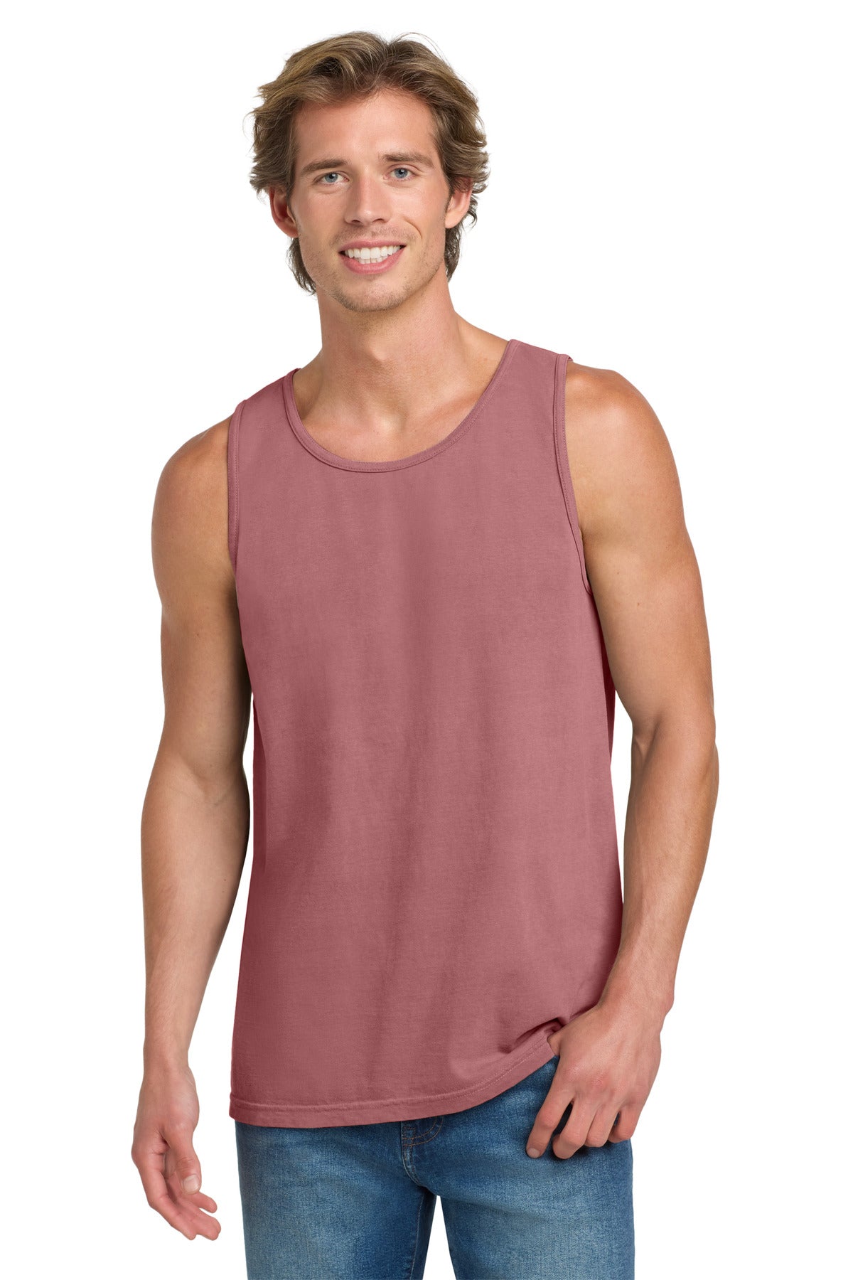 Custom Embroidery or DTF Print - COMFORT COLORS  ®  Heavyweight Ring Spun Tank Top. 9360
