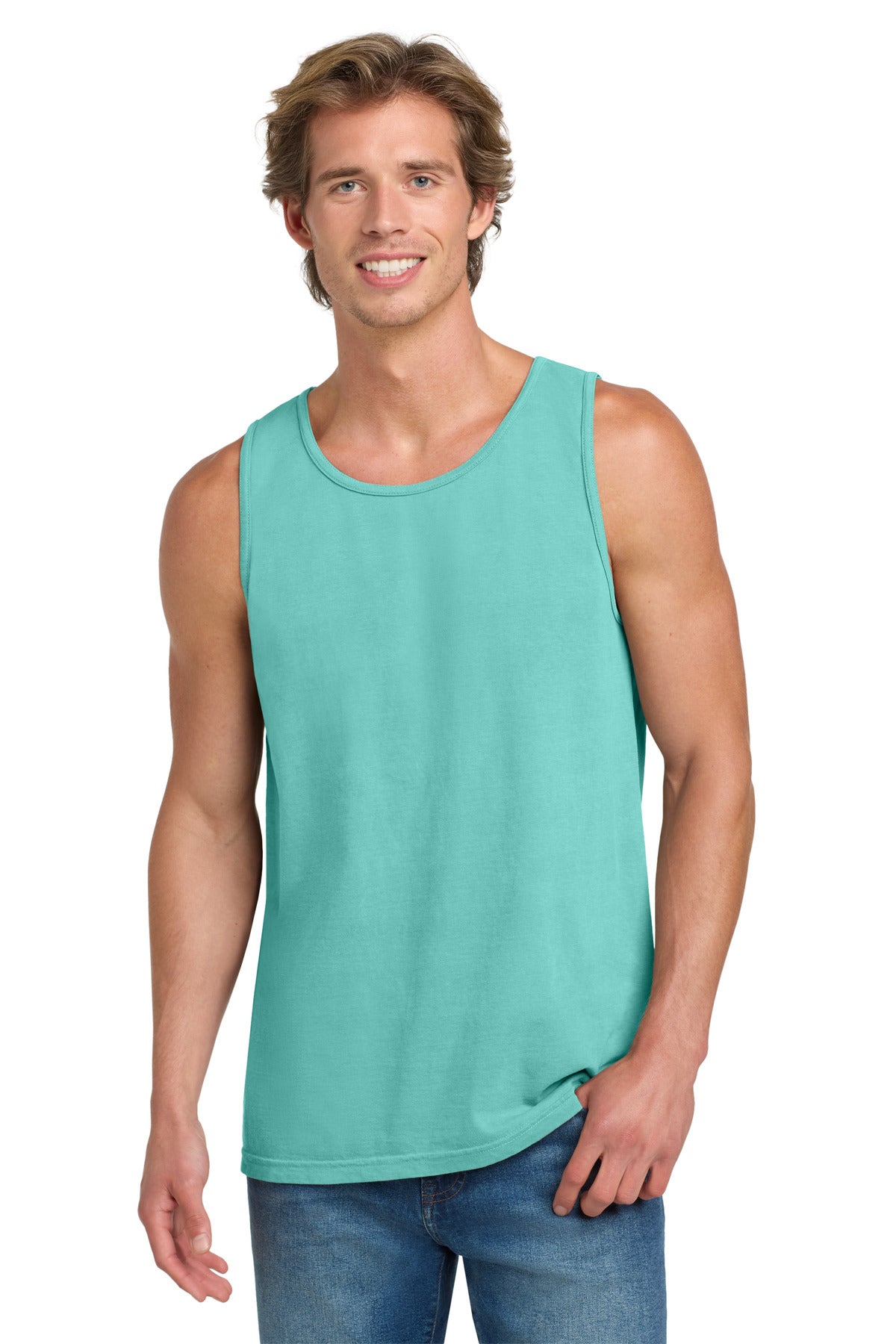 Custom Embroidery or DTF Print - COMFORT COLORS  ®  Heavyweight Ring Spun Tank Top. 9360