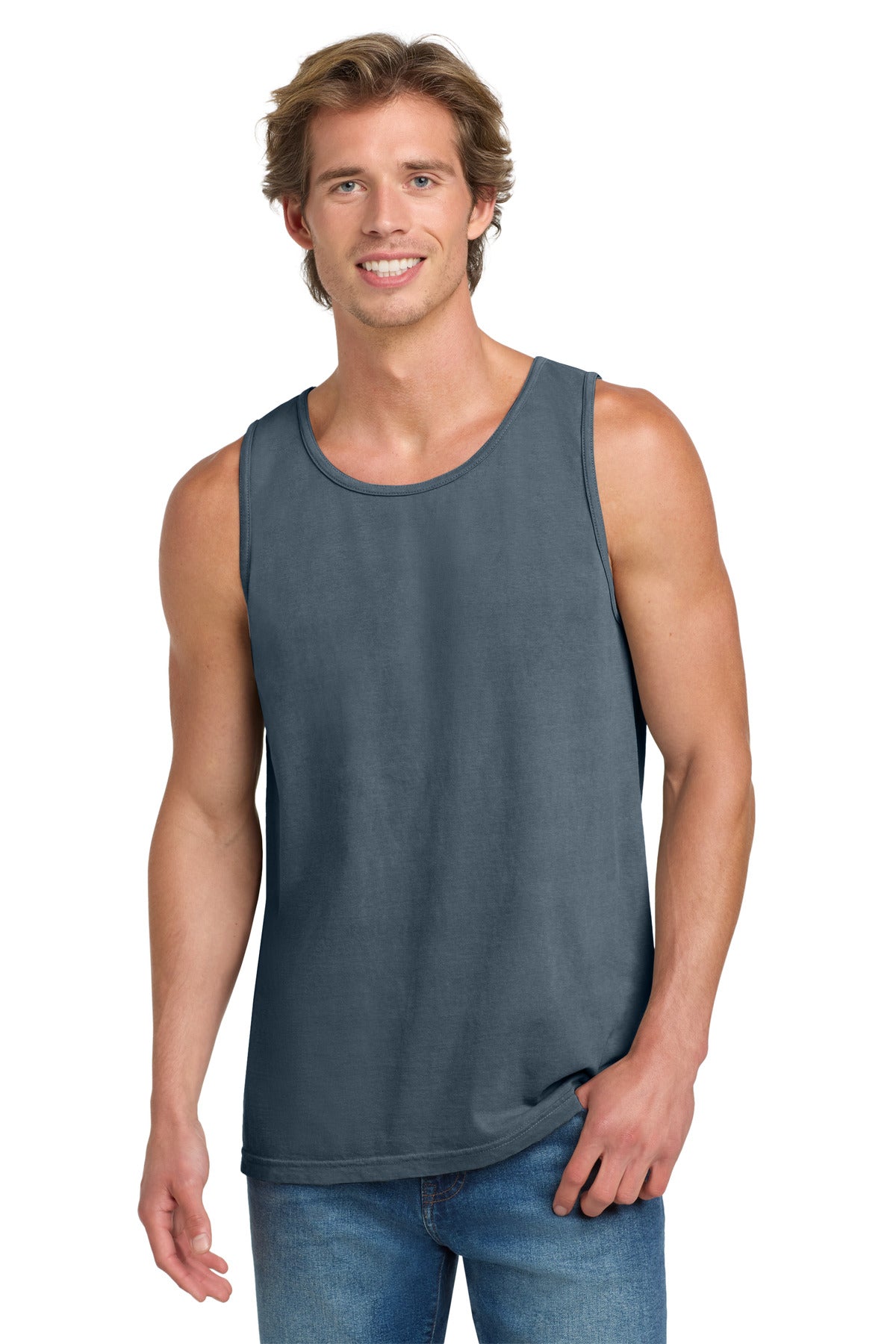 Custom Embroidery or DTF Print - COMFORT COLORS  ®  Heavyweight Ring Spun Tank Top. 9360