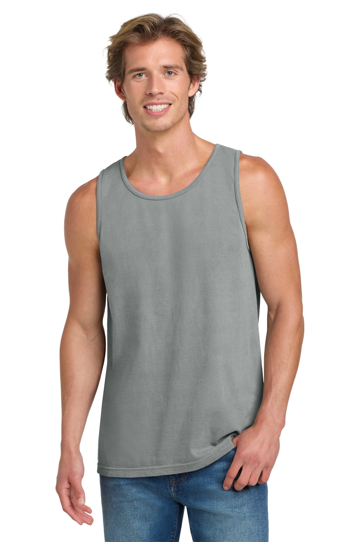 Custom Embroidery or DTF Print - COMFORT COLORS  ®  Heavyweight Ring Spun Tank Top. 9360
