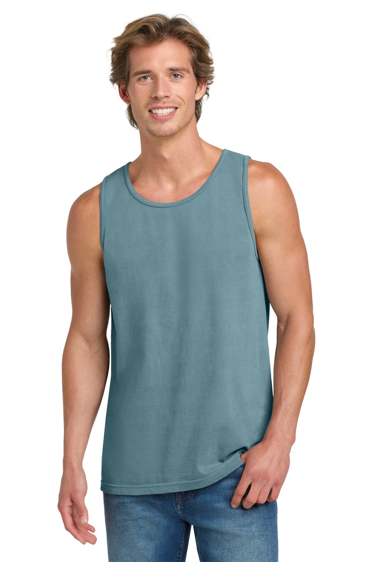 Custom Embroidery or DTF Print - COMFORT COLORS  ®  Heavyweight Ring Spun Tank Top. 9360