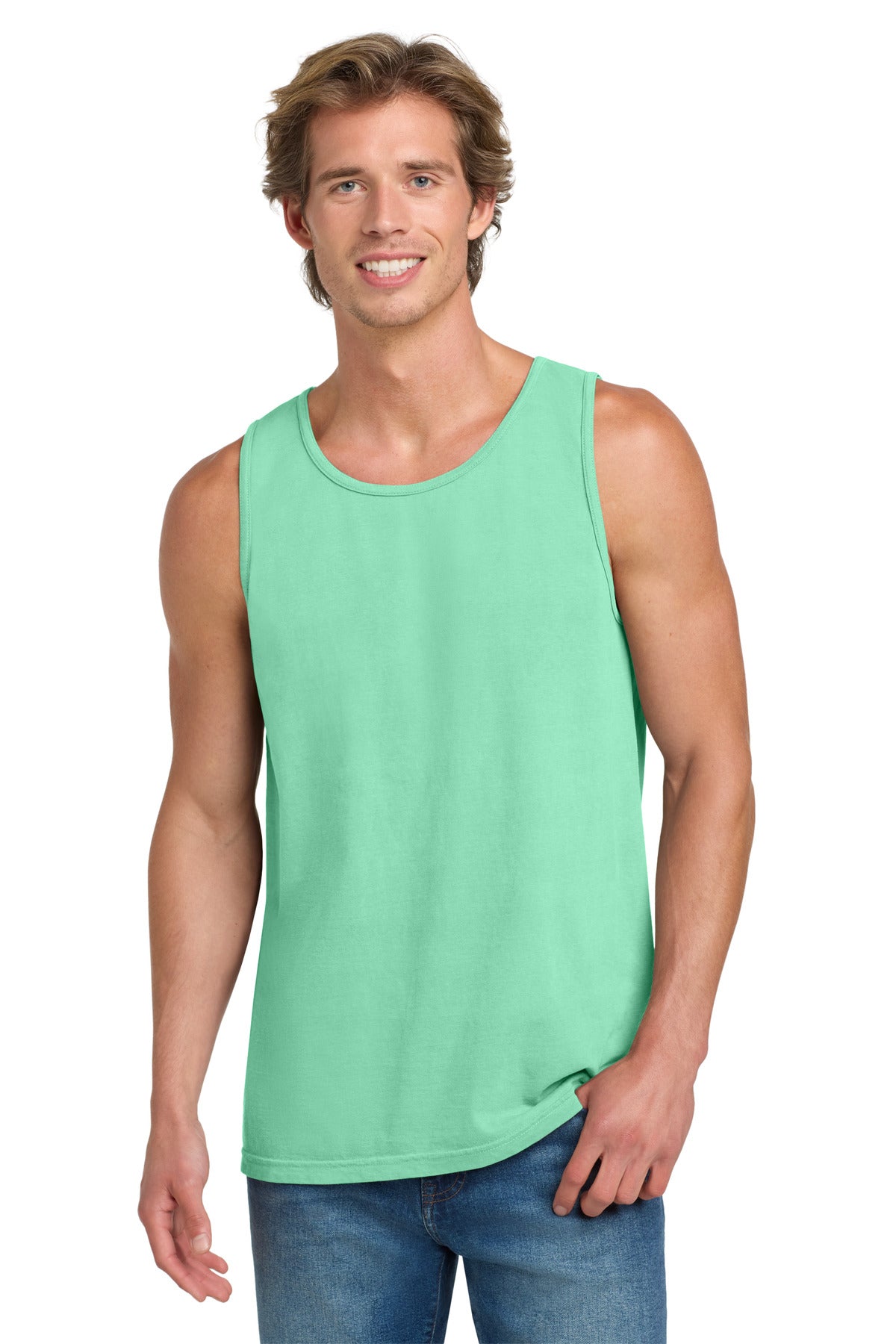 Custom Embroidery or DTF Print - COMFORT COLORS  ®  Heavyweight Ring Spun Tank Top. 9360
