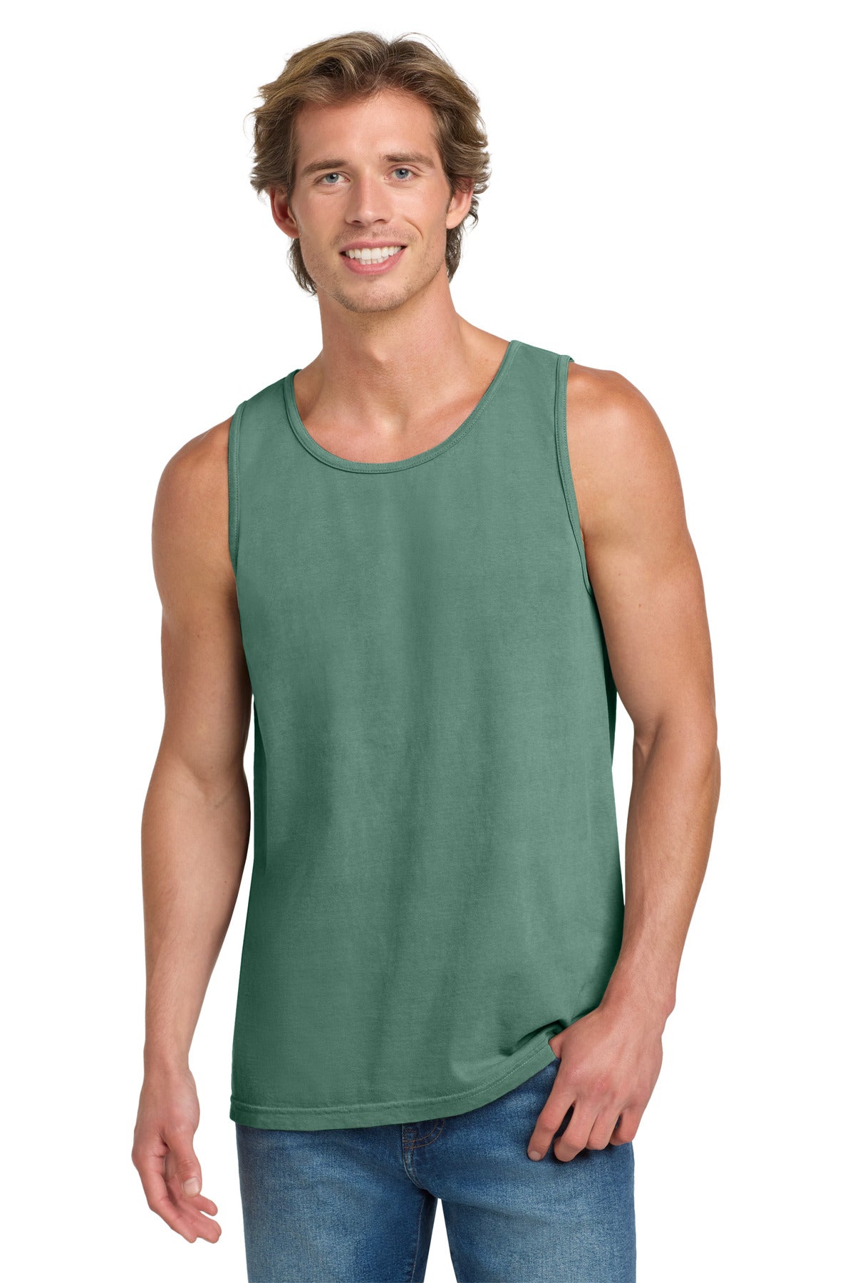 Custom Embroidery or DTF Print - COMFORT COLORS  ®  Heavyweight Ring Spun Tank Top. 9360