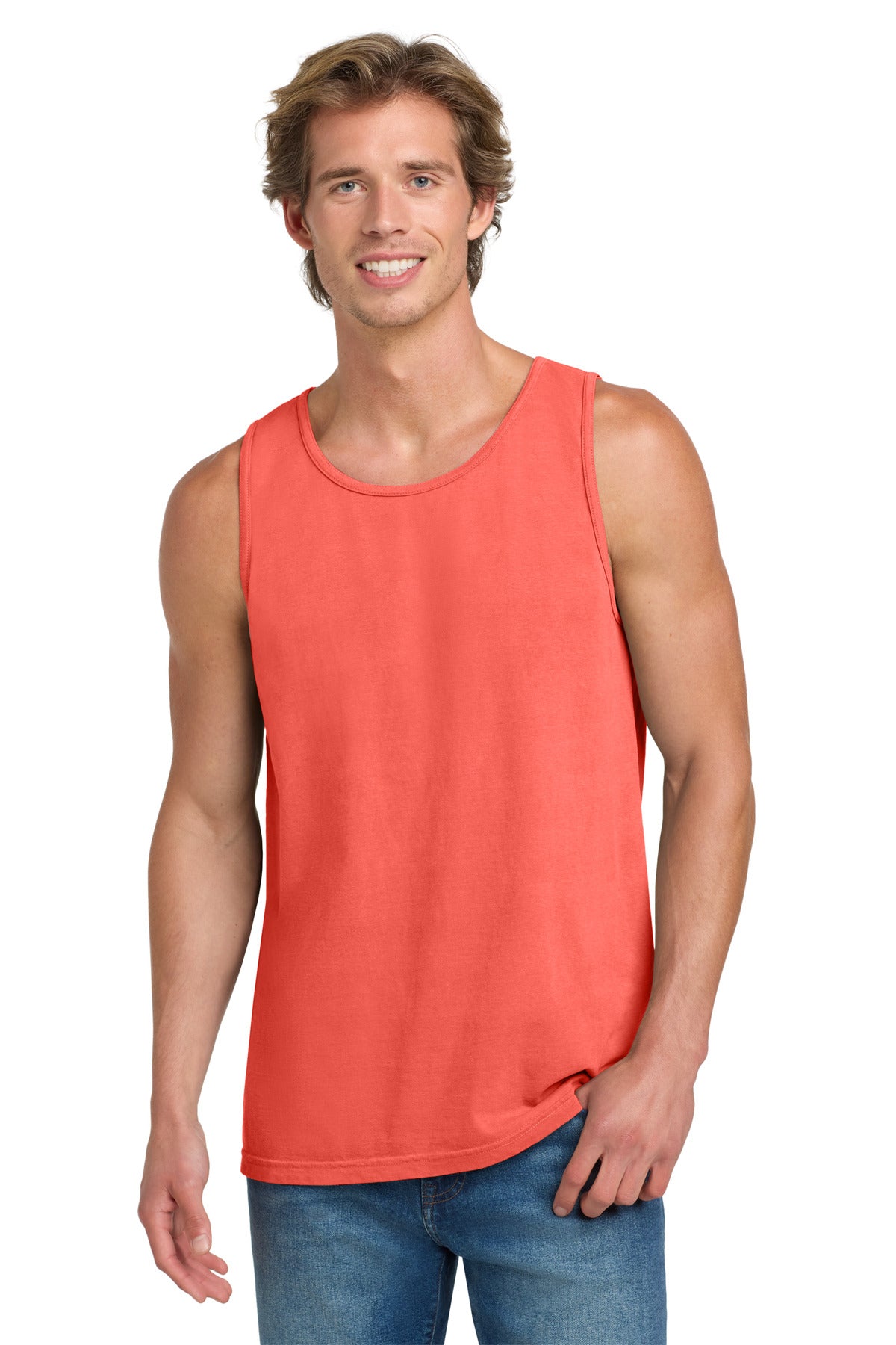 Custom Embroidery or DTF Print - COMFORT COLORS  ®  Heavyweight Ring Spun Tank Top. 9360
