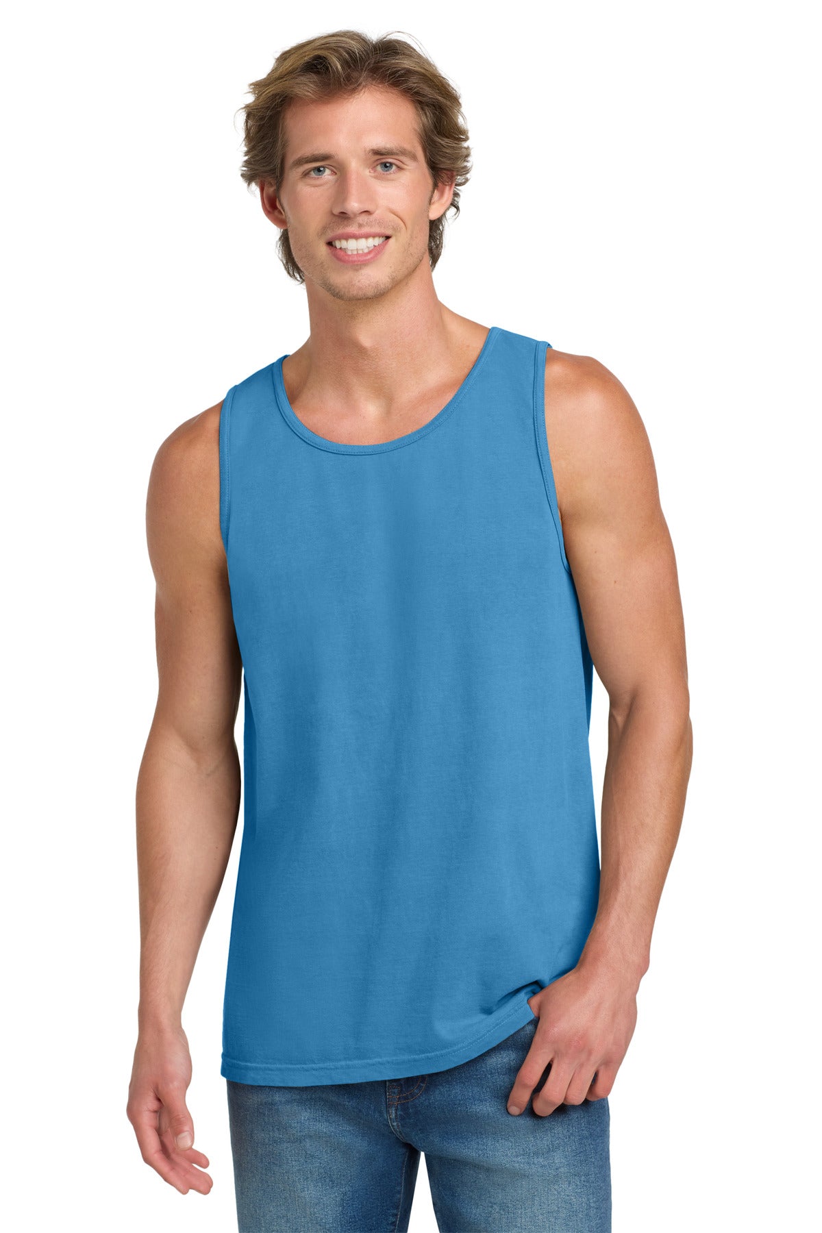 Custom Embroidery or DTF Print - COMFORT COLORS  ®  Heavyweight Ring Spun Tank Top. 9360
