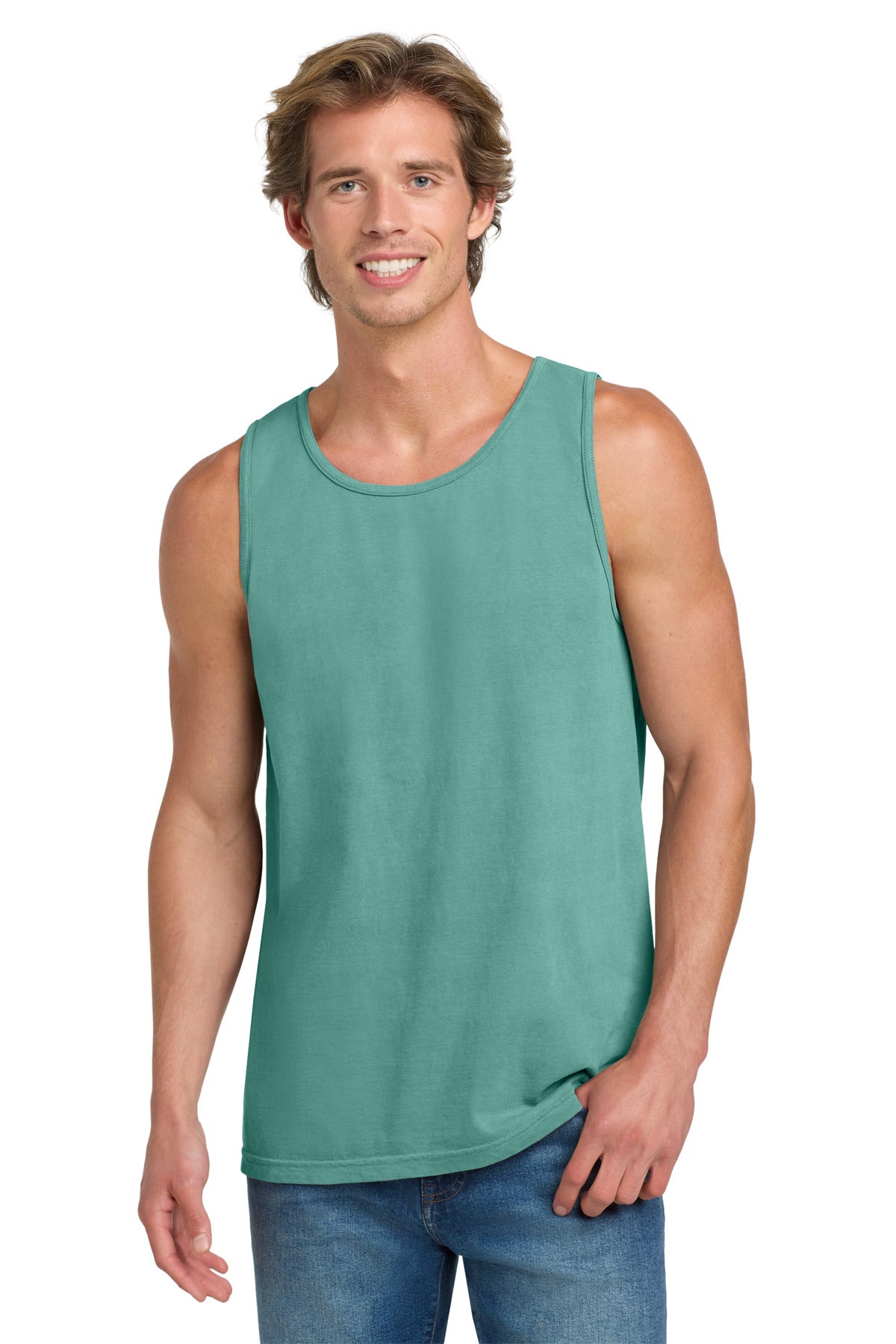 Custom Embroidery or DTF Print - COMFORT COLORS  ®  Heavyweight Ring Spun Tank Top. 9360
