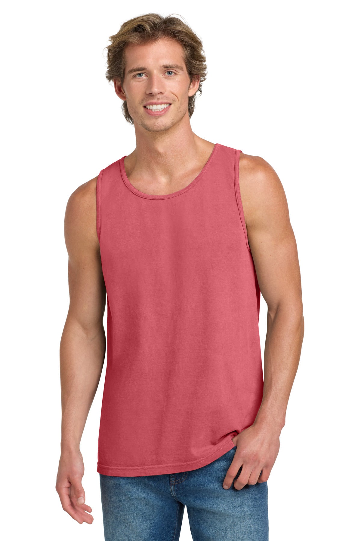 Custom Embroidery or DTF Print - COMFORT COLORS  ®  Heavyweight Ring Spun Tank Top. 9360