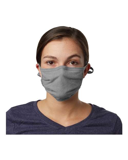 Custom Embroidered - Hanes - X-Temp™ 2-Ply Adjustable Face Mask - BMSKAR