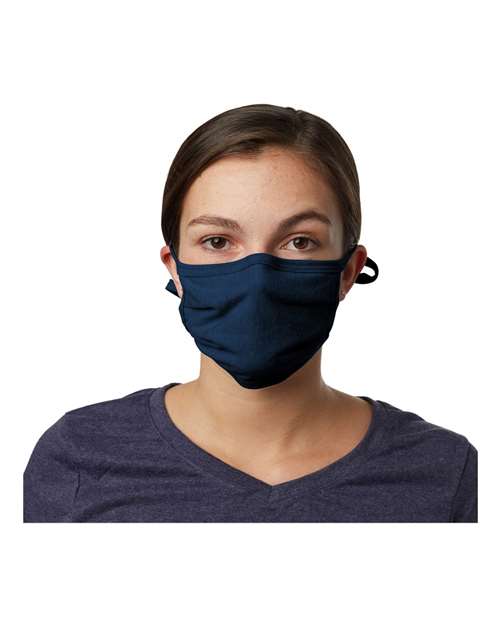 Custom Embroidered - Hanes - X-Temp™ 2-Ply Adjustable Face Mask - BMSKAR