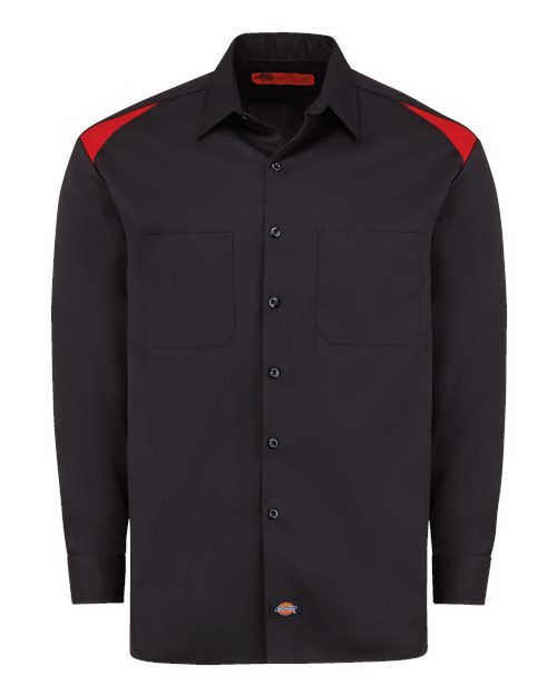 Custom Embroidered - Dickies - Men's Tall Long Sleeve Performance Team Shirt - 6605T