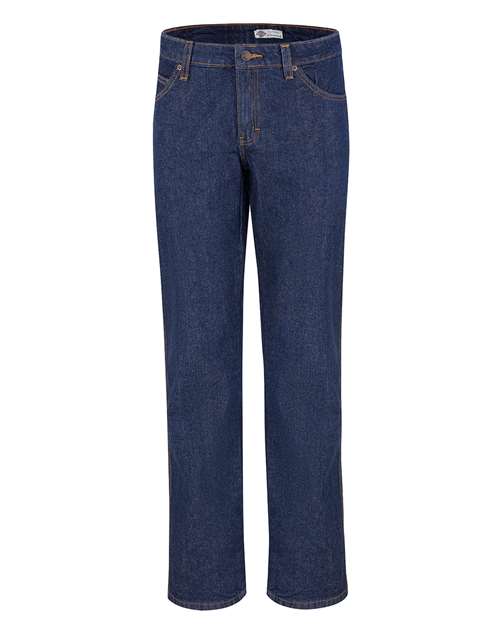 Custom Embroidered - Dickies - Women's Straight Leg 5-Pocket Jeans - FD93