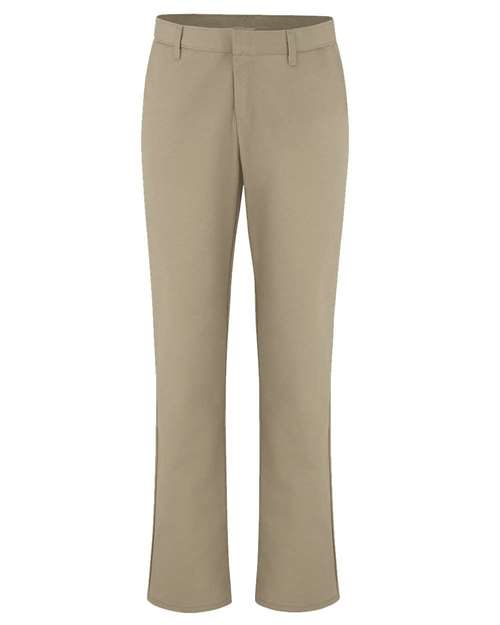 Custom Embroidered - Dickies - Women's Extended Sizes Industrial Flat Front Pants - FP92EXT