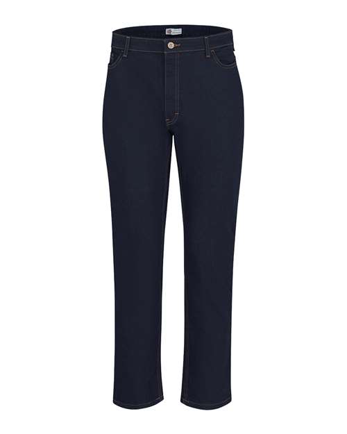 Custom Embroidered - Dickies - Women's Industrial 31" Inseam 5-Pocket Flex Jeans - FW20