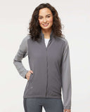 Custom Embroidery - Adidas - Women's 3-Stripes Full-Zip Jacket - A268
