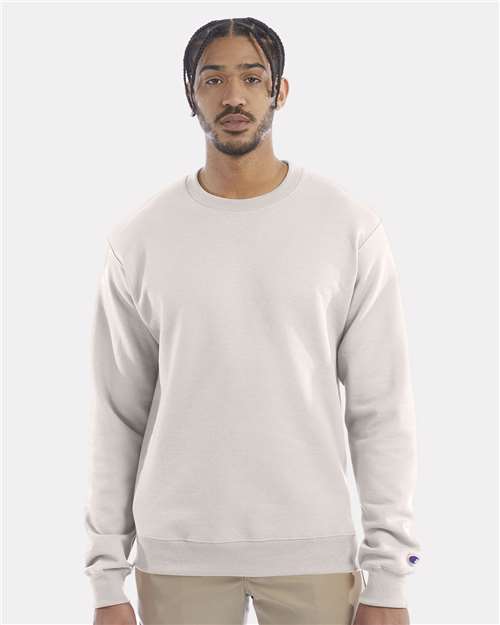 Custom Embroidered - Champion - Powerblend® Crewneck Sweatshirt - Body Blush - S600