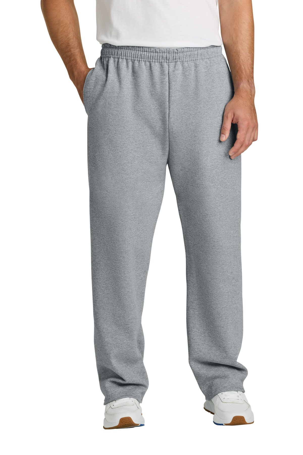 Custom Embroidery or DTF Print - Jerzees ®  NuBlend ®  Open Bottom Pant with Pockets. 974MP