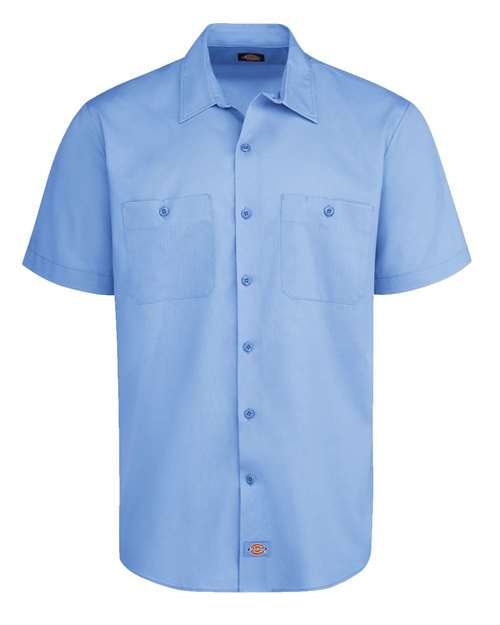 Custom Embroidered - Dickies - Men's Tall Industrial Worktech Ventilated Short Sleeve Work Shirt - LS51T