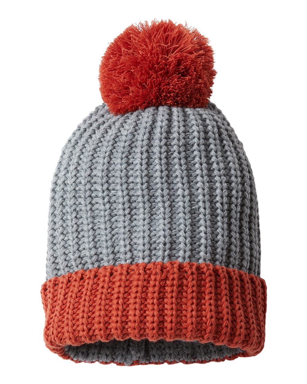 Custom Embroidery - Richardson - Chunky Cable with Cuff & Pom Beanie - 143R