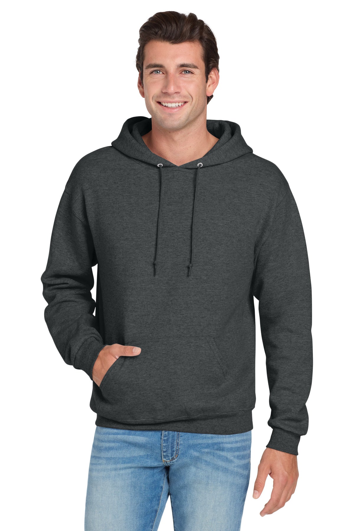 Custom Embroidery or DTF Print - Jerzees ®  NuBlend ®  Pullover Hooded Sweatshirt.  996M