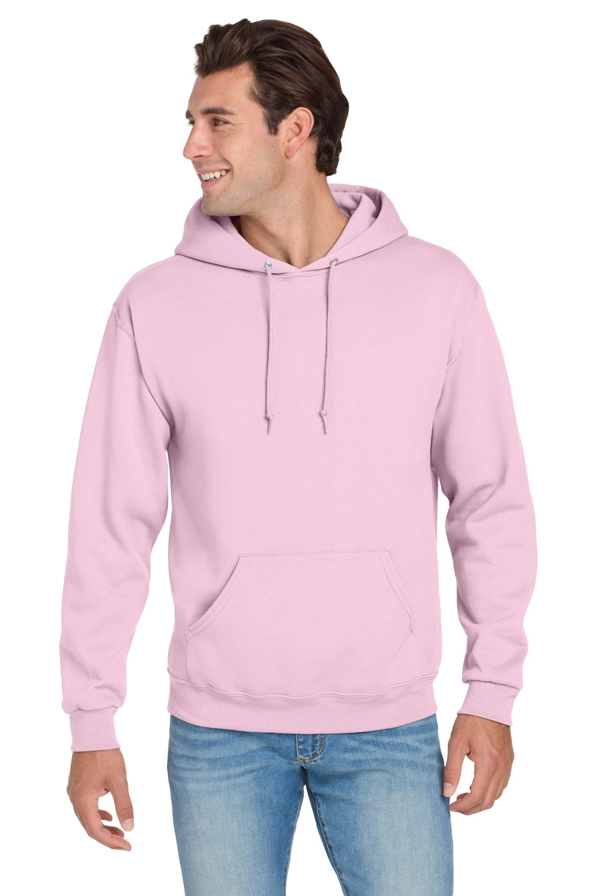 Custom Embroidery or DTF Print - Jerzees ®  NuBlend ®  Pullover Hooded Sweatshirt.  996M