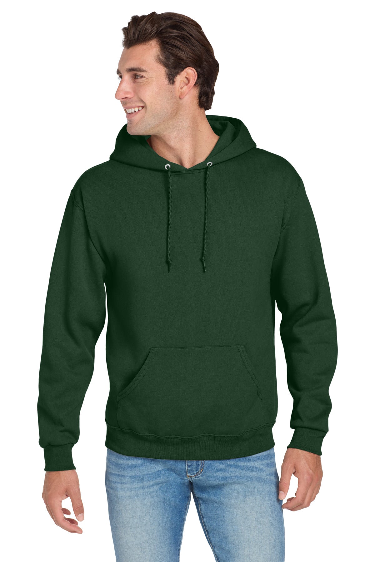 Custom Embroidery or DTF Print - Jerzees ®  NuBlend ®  Pullover Hooded Sweatshirt.  996M