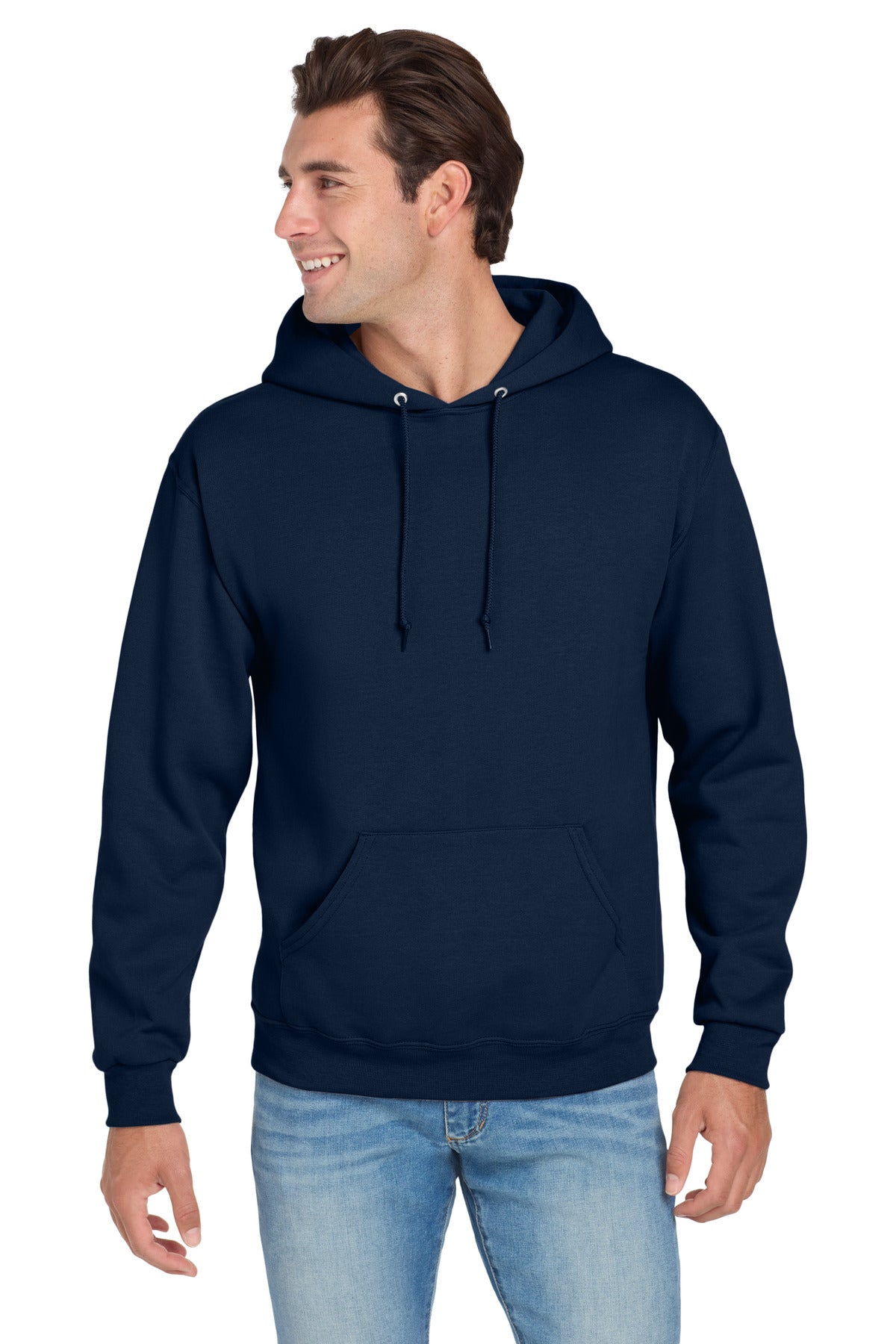 Custom Embroidery or DTF Print - Jerzees ®  NuBlend ®  Pullover Hooded Sweatshirt.  996M
