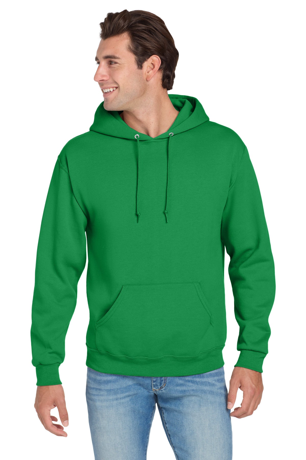 Custom Embroidery or DTF Print - Jerzees ®  NuBlend ®  Pullover Hooded Sweatshirt.  996M