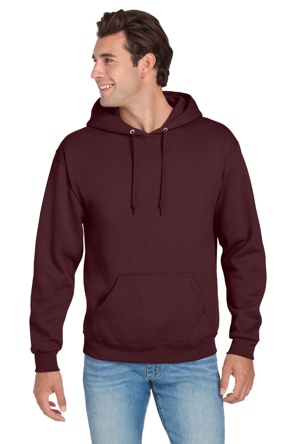 Custom Embroidery or DTF Print - Jerzees ®  NuBlend ®  Pullover Hooded Sweatshirt.  996M