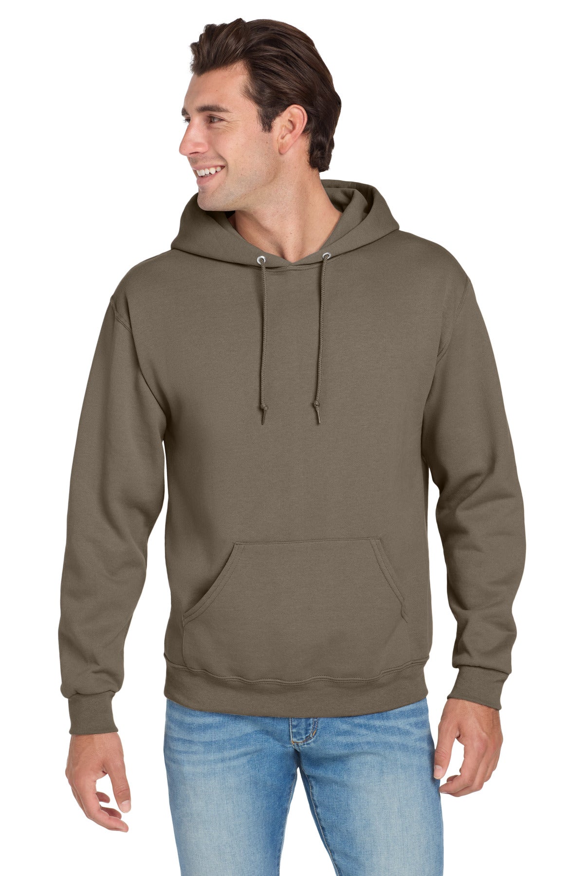 Custom Embroidery or DTF Print - Jerzees ®  NuBlend ®  Pullover Hooded Sweatshirt.  996M