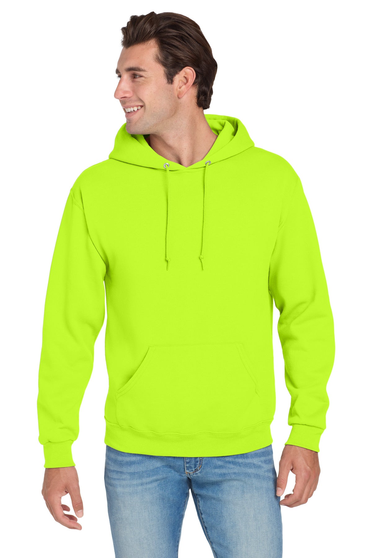 Custom Embroidery or DTF Print - Jerzees ®  NuBlend ®  Pullover Hooded Sweatshirt.  996M