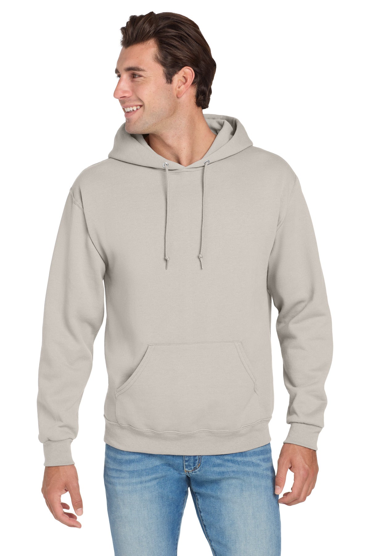 Custom Embroidery or DTF Print - Jerzees ®  NuBlend ®  Pullover Hooded Sweatshirt.  996M