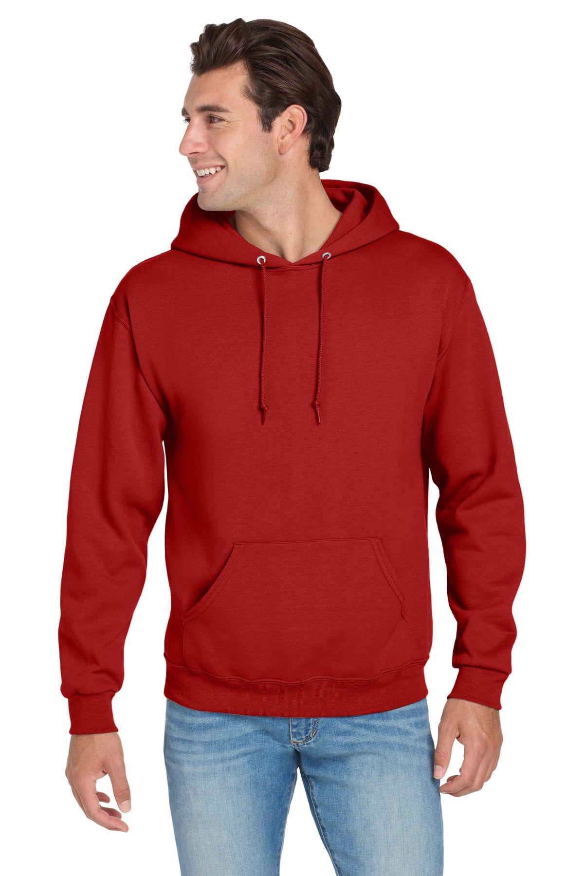 Custom Embroidery or DTF Print - Jerzees ®  NuBlend ®  Pullover Hooded Sweatshirt.  996M