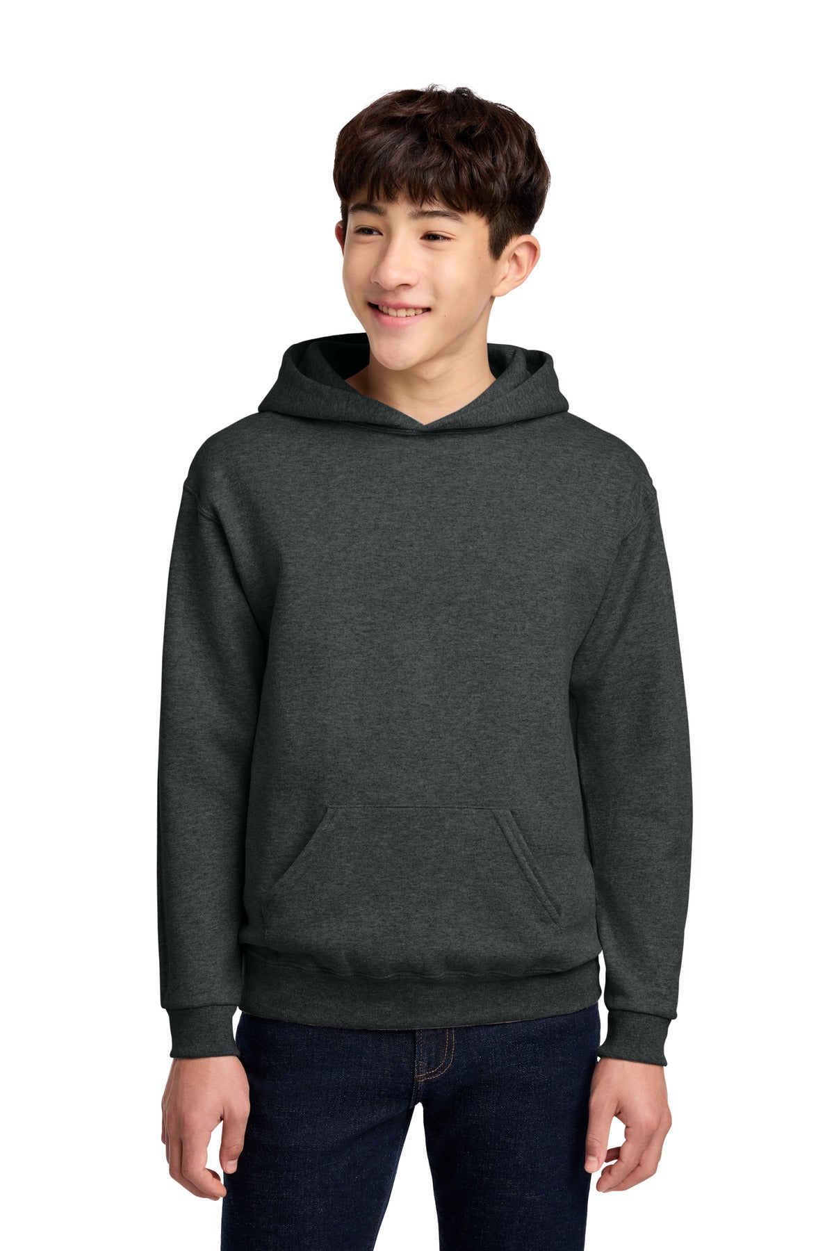 Custom Embroidery or DTF Print - Jerzees ®  - Youth NuBlend ®  Pullover Hooded Sweatshirt.  996Y