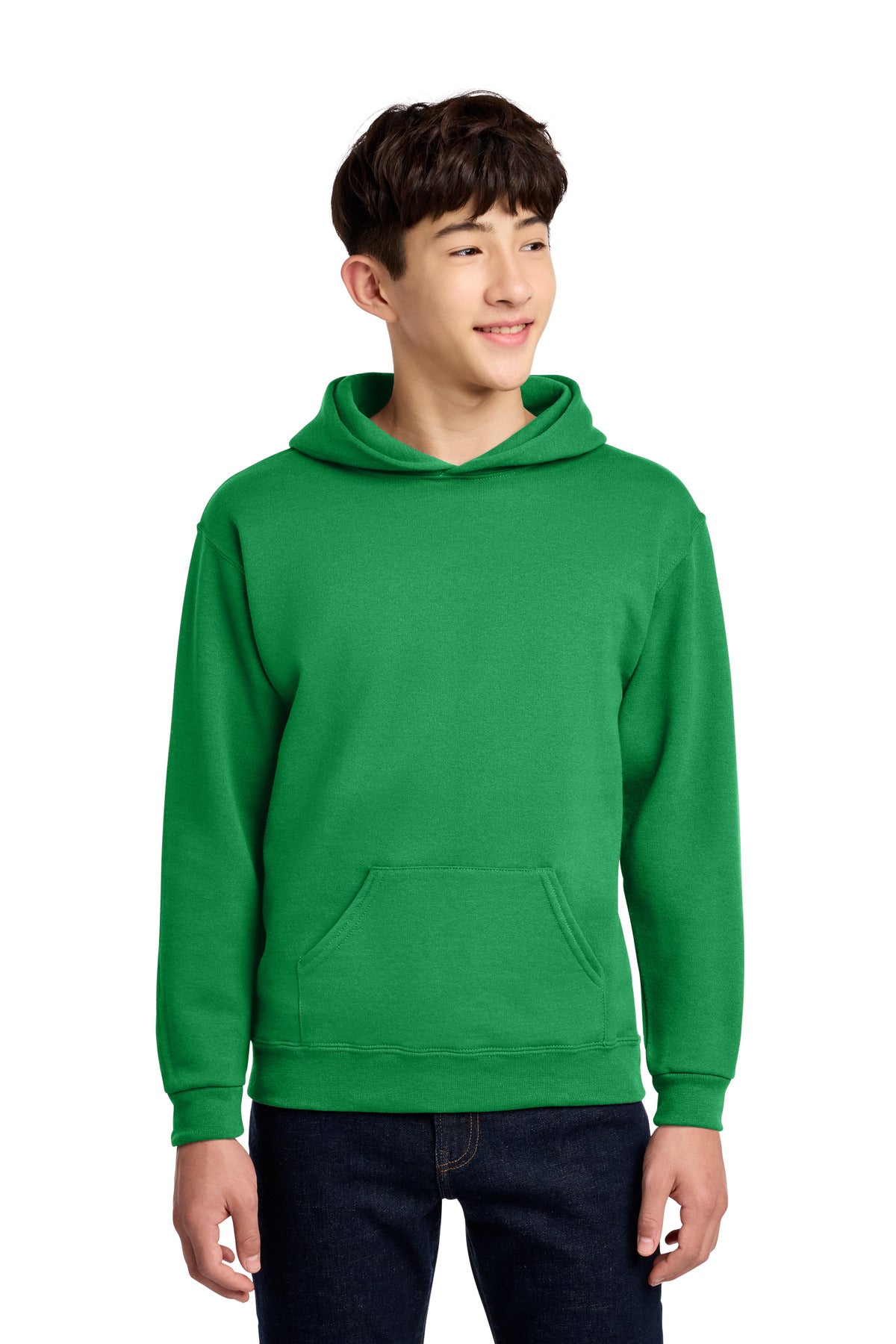 Custom Embroidery or DTF Print - Jerzees ®  - Youth NuBlend ®  Pullover Hooded Sweatshirt.  996Y