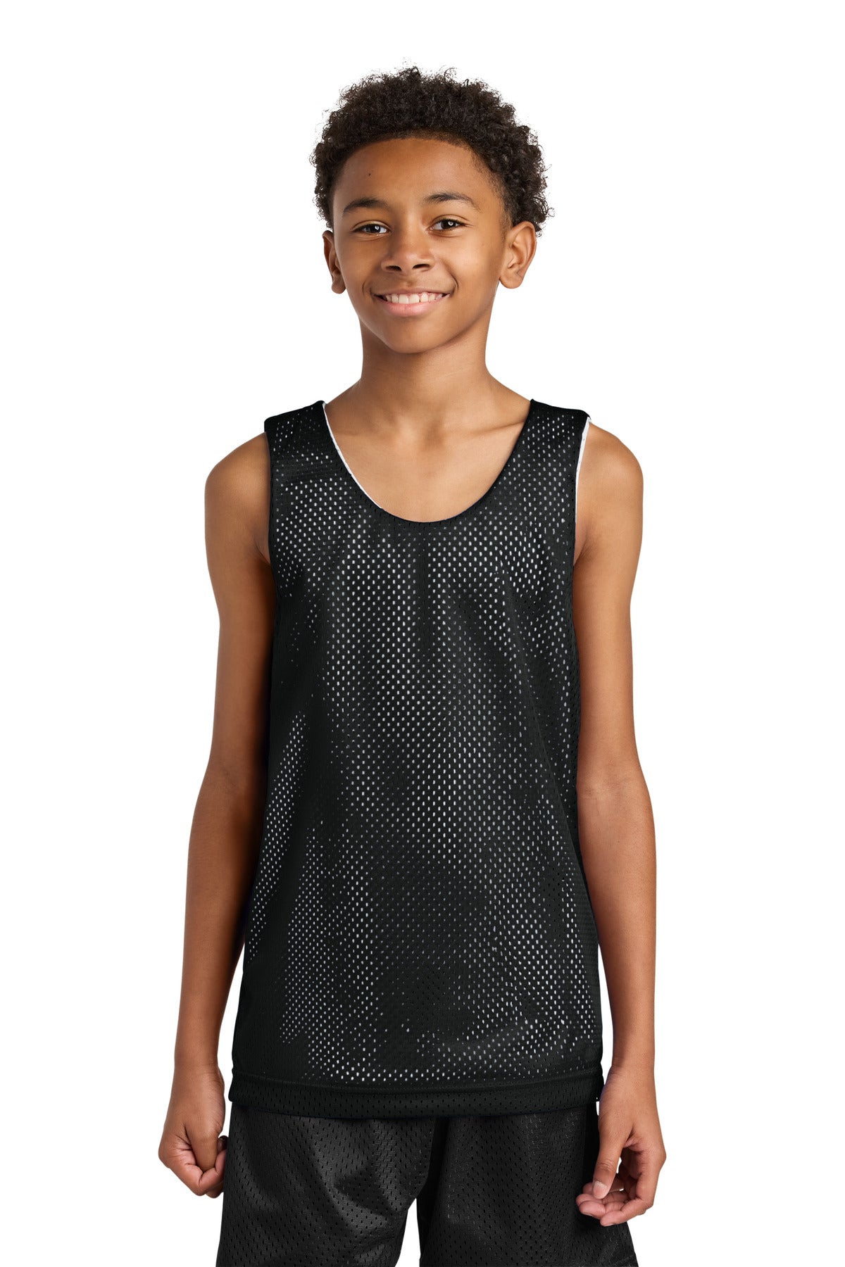 Custom Embroidery or DTF Print - A4 Sprint Youth Reversible Mesh Tank A4N2206