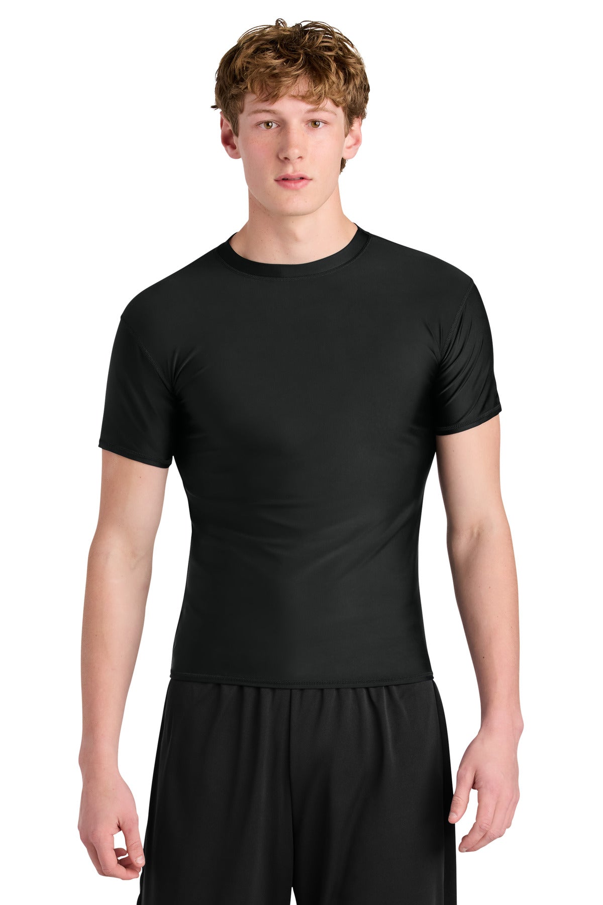 Custom Embroidery or DTF Print - A4 Compression Short Sleeve Tee A4N3130
