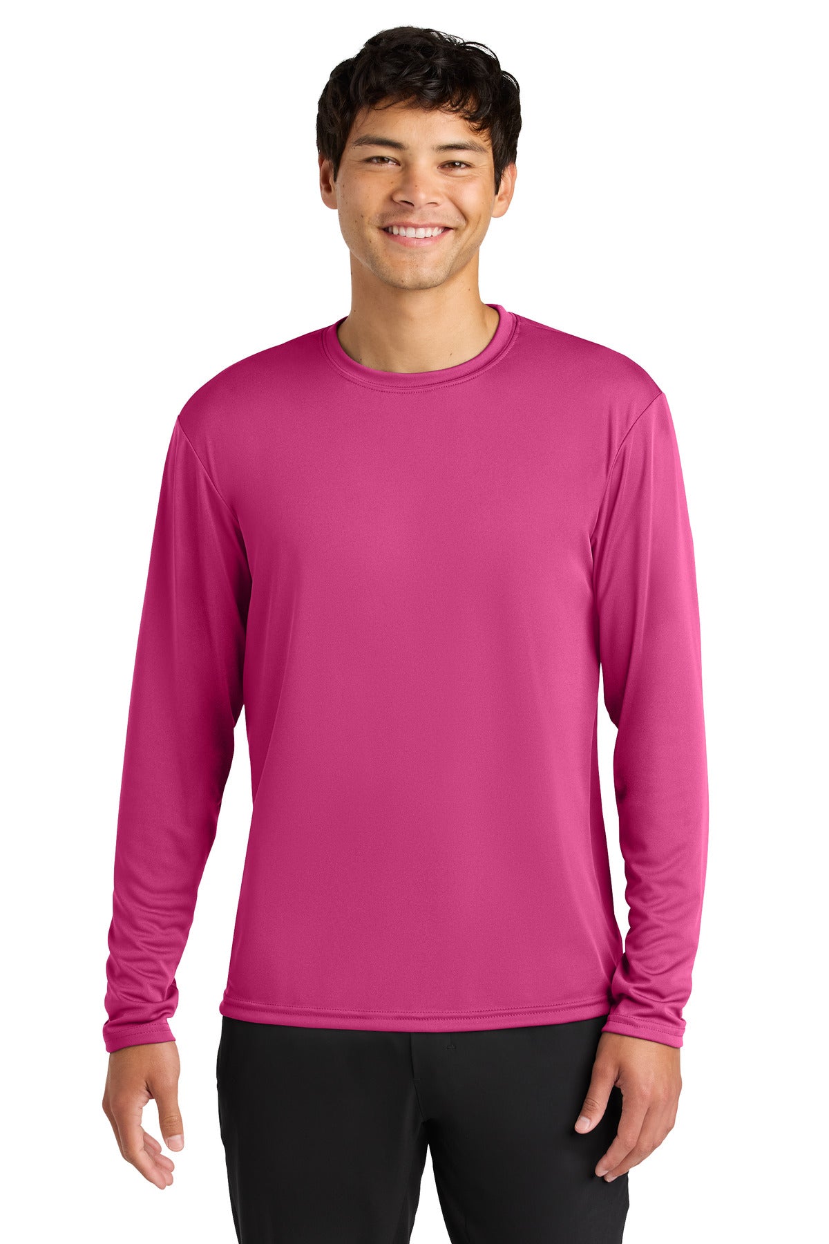 Custom Embroidery or DTF Print - A4 Cooling Performance Long Sleeve Tee A4N3165