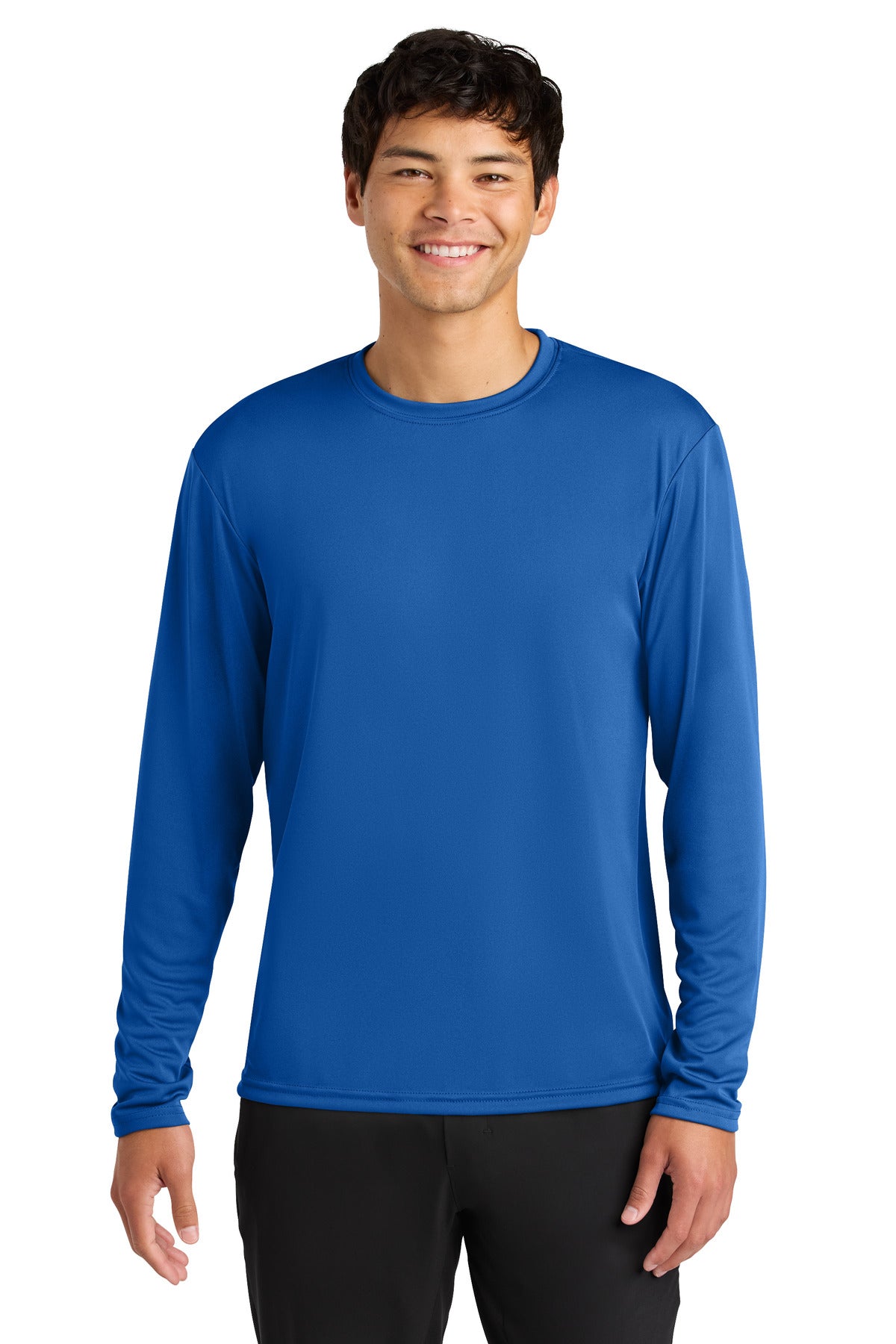 Custom Embroidery or DTF Print - A4 Cooling Performance Long Sleeve Tee A4N3165
